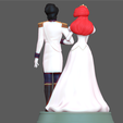 6.png ARIEL PEQUENA SEREIA COM PRÍNCIPE ERIC CASAMENTO ANIMAÇÃO DISNEY PERSONAGEM ESTÁTUA PRINCESA IMPRESSÃO 3D