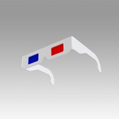 1.jpg Archivo STL Gafas 3d de papel・Modelo de impresión 3D para descargar, Dufe