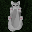 BLANCO-1.png Cat carrier complete, hot dog, hot dogs, hot dogs NO SUPPORTS NEEDED