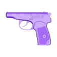 PM.obj Pistolet russe Makarov