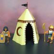 IMG_20230221_164220.jpg SARACEN ARAB MEDIEVAL MILITARY STORE / COMPLEMENTS FOR PLAYMOBIL
