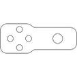 Shapeoko_2_Endstop_Mount_-_Holes_for_M3_Clearance.png Shapeoko 2 Limit Switch Mounts