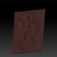 classicalwoman5.jpg Free STL file classical and beautiful woman 3d model of bas-relief for cnc・3D printable design to download