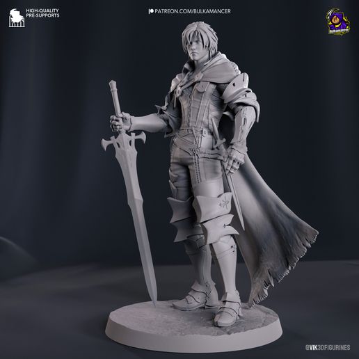 🗡️ Clive Rosfield | Final Fantasy XVI | 256mm・ 3D File