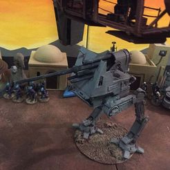 atdt1.jpg Archivo STL gratis AT-DT (escala de la Legión de Star Wars)・Modelo para descargar y imprimir en 3D