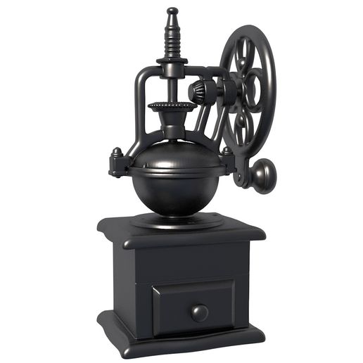 Manual Coffee Bean Grinder / Coffee Bean stl / Corn Grinder / Vintage Coffee Grinder