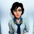 Elizabeth-C.webp Elizabeth Head 3D Model Bioshock infinite