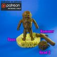 eatreon NTO KONA Gingerdead Man articulated Print-in-Place & Assembly