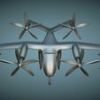 Joby_S4_6.jpg Joby Aviation S4 - 3D Printable Model (*.STL)