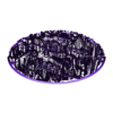 Necron-Mag-Base-75x42mm-04-V1.stl 75x42mm Oval Necro Tech bases - Magent friendly - LegendGames
