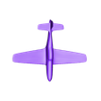 P-51.STL Free STL file Mustang P-51・3D printable model to download