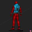 04.jpg Scarlet Spider -Spider man - Marvel comics - High Quality 3D print model