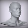 300.31.jpg 13 Male Head Sculpt 01 3D model Low-poly 3D model