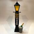 New-Years-Lantern-Lampost-61.jpg Build-a-Light New Year's Add-On Bundle - Frohes neues Jahr Banner und Champagner-Eimer (2026-2030 enthalten) | STL-Dateien, kein AMS erforderlich, kommerzielle Lizenz