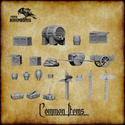 1.jpg 3D file Common Items bundle Pre-supported・3D printable design to download