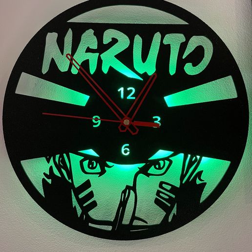Naruto Clock 3D model