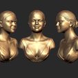 05.jpg Selena Gomez Bust 3D print model