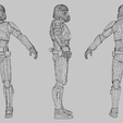 Wireframe.png Sithtrooper Lowpoly Rigged