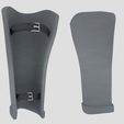 View0.jpg Knight Armor Greaves 3D Model