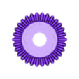 left_bevel_gear_30T.stl Single motor 2 function steerable IR controlled Robot