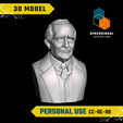 JRR-Tolkien-Personal.png 3D Model of J.R.R. Tolkien - High-Quality STL File for 3D Printing (PERSONAL USE)