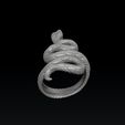 fed51we9et7rwr8sgfs23r.jpg Snake Ring v3 Hollowed 3D print model