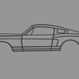 Ford_Mustang_1967_Wall_Silhouette_Render_01.png Ford Mustang 1967 Silhouette Wall