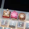 cute_animals_vol_II_01.jpg Cute Animals Vol II Keycaps - Mechanical Keyboard