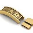 2.jpg men fashion alphabet m g d bracelets 3d printable