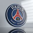 PSG2-Current-View.jpg Paris Saint-Germain Football Club 3D Logo 3D model 3D PSG