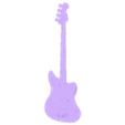 Fender Jaguar Bass.stl Bass guitar : Fender Jaguar Bass