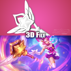 LuxSG05.png Fichier 3D Star Guardian Lux League of Legends Fichiers STL・Design pour imprimante 3D à télécharger