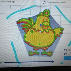 gallo.jpg Archivo OBJ llavero de gallo・Idea de impresión 3D para descargar, LitexSoft