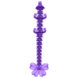 LuckyCloverDragonNEWstraight.stl STL file Lucky Clover Dragon, St. Patrick's Day Articulating Flexi Wiggle Pet, Print in Place, Fantasy Shamrock Dragon・3D printing design to download