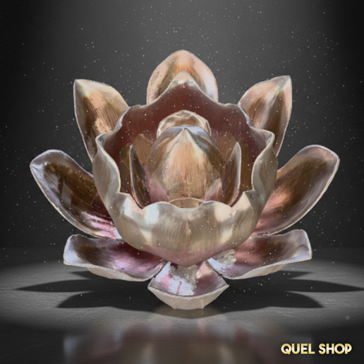 Lotus Flower Lamp Design STL
