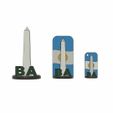 Posteos-Noviembre.jpg Obelisco - BA - ARG - Souvenir / Key ring / Magnet