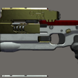 Skippy.png Archivo STL Cyberpunk 2077, Skippy Gun・Modelo imprimible en 3D para descargar