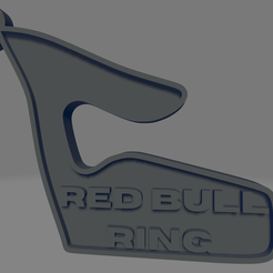 Red-Bull-Ring.png STL file Red Bull Ring Keychain・3D printable model to download