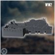 4.jpg Ruins of the Abbey of Monte Cassino (South-East part) (Monte Cassino, Italy) - World War Two Second WWII Western campaign USA UK Germany