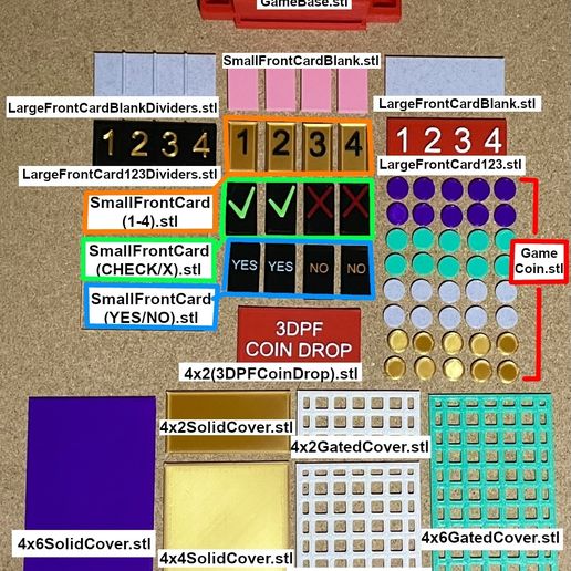 🪙 Coin Drop Game・ 3D File for ・Cults