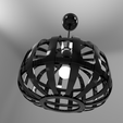 Render7-fusion.png Bali chandelier, ceiling lamp