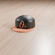 Orioles_Render.png Baltimore Orioles Hat keychain