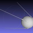 dgfddgfgfd.jpg Sputnik Satellite 3D-Printable Detailed Scale Model