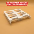 1.jpg 3D Printable Cup and Pantry Organizer