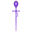 RBL3D_stratos-orb_staff_(handle)_V.obj Stratos Emerald Staff of Avion and minicomic staff Motu