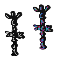 bitmap.png STL-Datei 3D MULTICOLOR LOGO/SIGN - Kaktus Jack (zwei Variationen)・3D-Druckvorlage zum Herunterladen