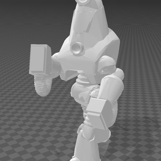 🎲 Protectron Medic from Fallout・Бесплатный бесплатно OBJ для 3D-печать ...