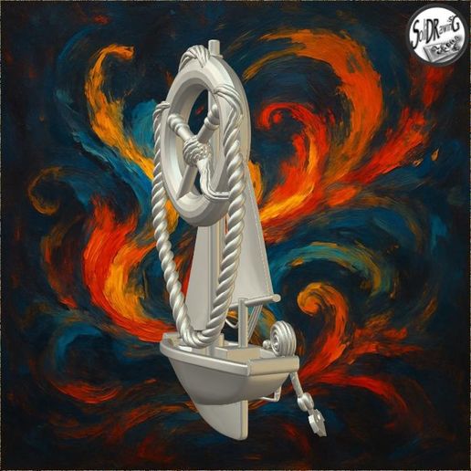 jpg_frame_12.jpg Nautical Decorative Lifesaver Ring Sailboat Illustration – SoliDRawinGs SG1931