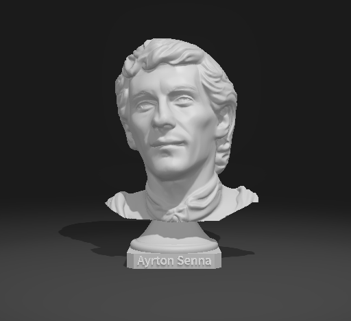 【A・セナ】AYRTON SENNA FINE ART STATUE SEP091443 - AYRTON SENNA FINE ART STATUE - Previews World