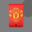 manchester_stand3.jpg Manchester United Phone Stand